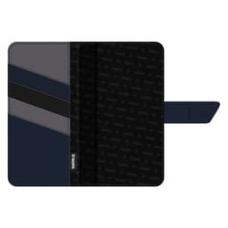 Valenta Universal Etui Book Medium Case Snap Leather Svart