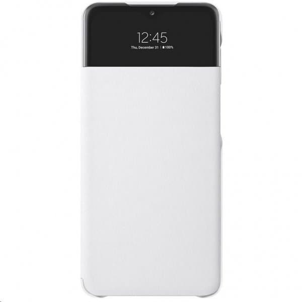 Samsung Original Galaxy A32 5G Etui Smart S View Wallet Cover Hvid