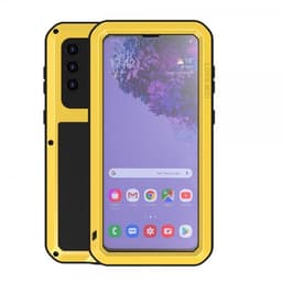 Love Mei Samsung Galaxy S21 Plus Kuori Powerful Case Keltainen