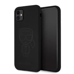 Karl Lagerfeld iPhone 11 Cover Iconic Outline Sort