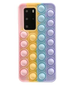 Samsung S21 Ultra Cover Fidget -kuplat vaaleanpunainen / keltainen / sininen / violetti