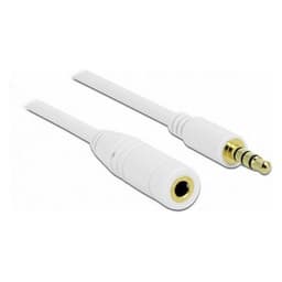 Audio Jack -kaapeli (3,5 mm) DELOCK 84480 (1m) Valkoinen