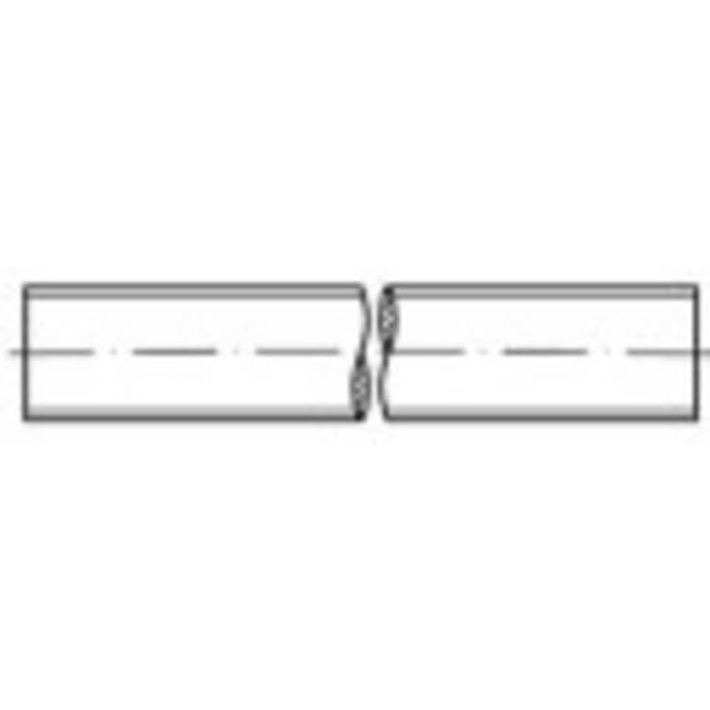 TOOLCRAFT 1066482 M5 Gevindstang M5 1000 mm Rustfrit