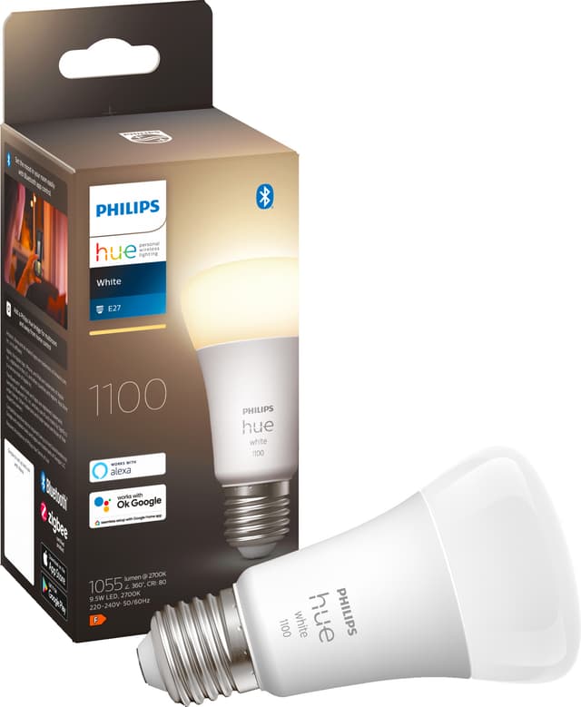 Hue W glödlampa 9.5W A60 E27