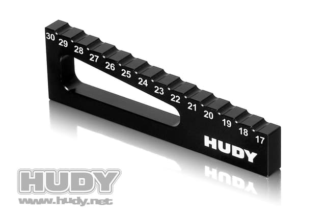 HUDY Chassis Ride Height Gauge 17-30mm 107720