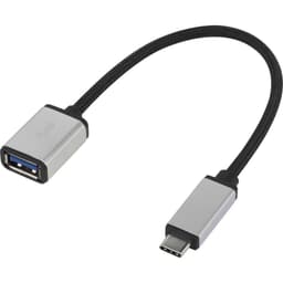 Renkforce USB 3.0 Anslutningskabel [1x USB-Chane - 1x USB 3.2 Gen 1 A hona (USB 3.0)] RF-USBA-MS-01 kabelstrumpa
