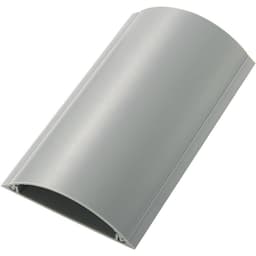 TRU COMPONENTS Kabelbrygga PVC Grå Antal kanaler: 1