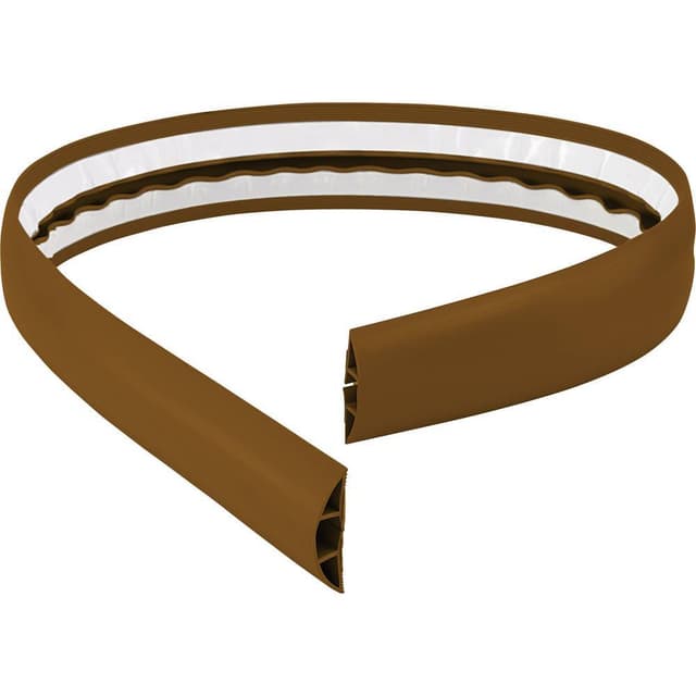 TRU COMPONENTS Kabelbrygga PVC Brun Antal kanaler: 1