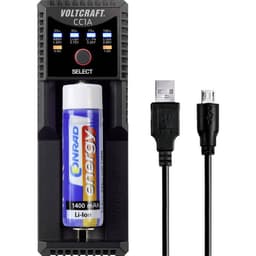 VOLTCRAFT CC1A Oplader til runde celler 1 stk