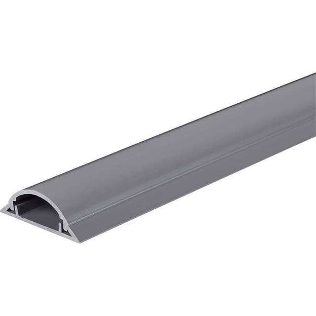 TRU COMPONENTS Kabelbrygga PVC Grå Antal kanaler: 1