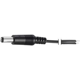 VOLTCRAFT DC-kabel DC-stiftdon - Öppen ände 5.5 mm 2.1