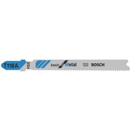 Sticksågsblad T 118 A - Basic for Metal Bosch