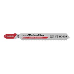 Bosch Accessories 2608667449 Stiksavsklinge T 108 BHM Clean for Carbon Fiber 3 stk