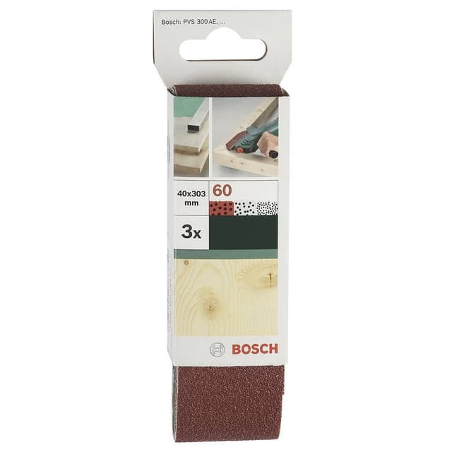 Bosch Accessories 2609256182 Slibebånd Kornstørrelse 60