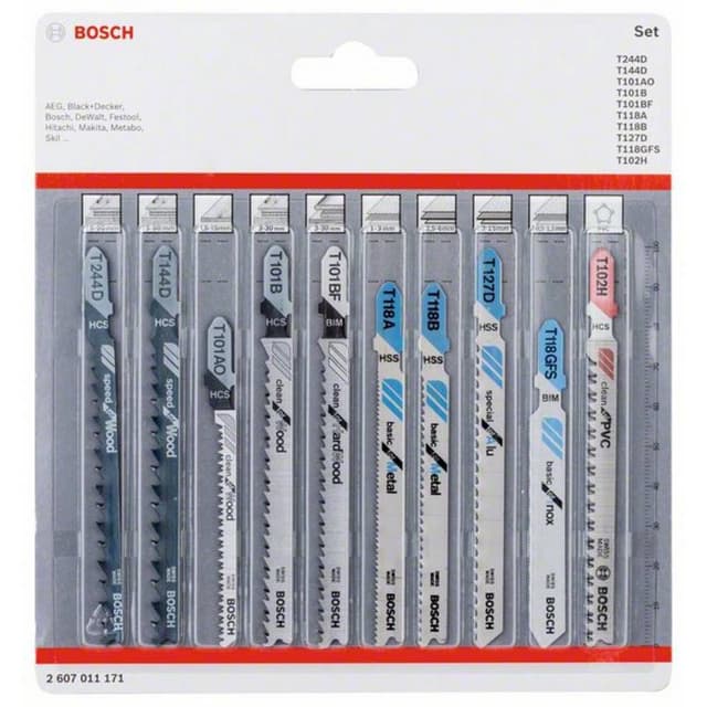 Bosch Accessories 2607011171 10 stk