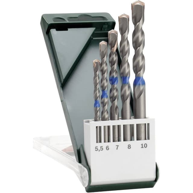 Bosch Accessories 2609255417 Betong-spiralborr set 5