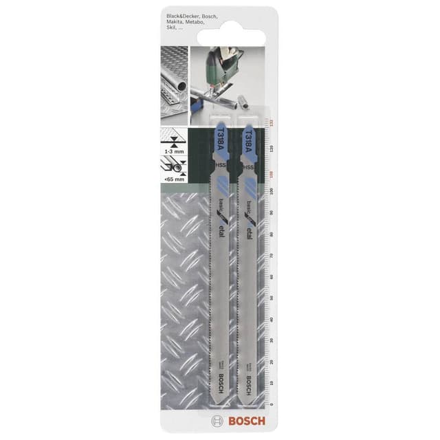 Bosch Accessories 2609256732 Jigsaw klinge HSS, T 318 A