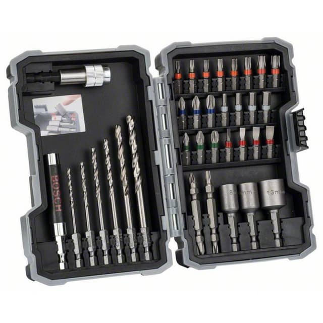 Borr- & bitssats Slipat 35 delar Bosch Accessories