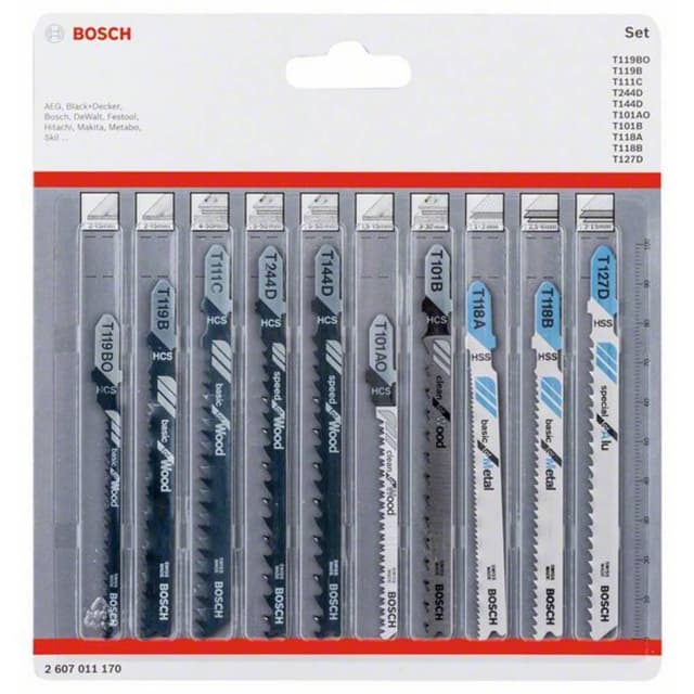 Bosch Accessories 2607011170 10 stk
