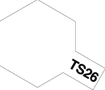 Tamiya TS Spray Lakk : Pure White TS-26 100ml