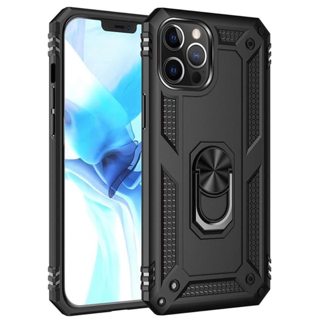 iPhone 12 Pro Max sormirenkaan tukijalustan hybridikotelo