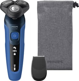 Philips Series 5000 rakapparat S546618 (svart/blå)