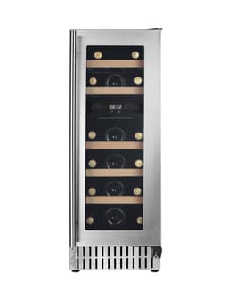 Cavin vinkøleskab til indbygning - Scandinavian Collection 30 Stainless