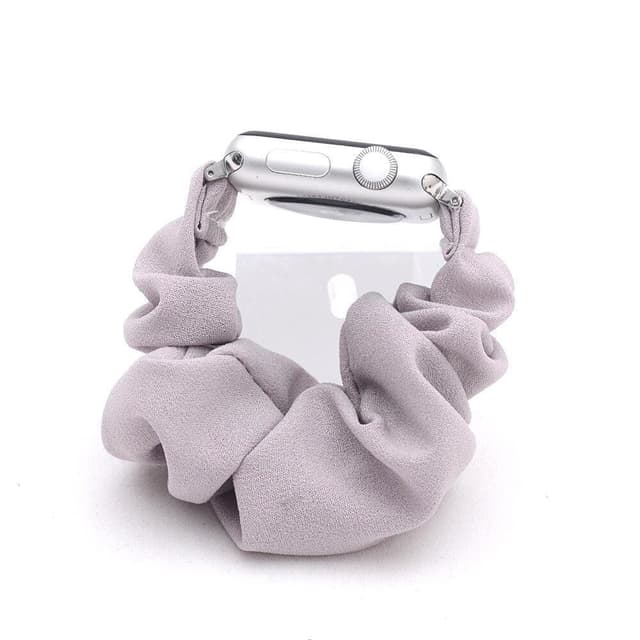 SKALO Scrunchie Ranneke Apple Watch 42/44/45/49mm - Harmaa