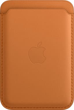 iPhone nahkalompakko MagSafella (kullanruskea)