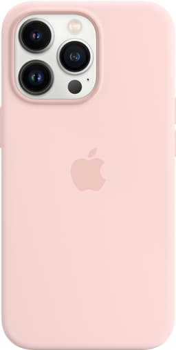 iPhone 13 Pro silikondeksel med MagSafe (krittrosa)