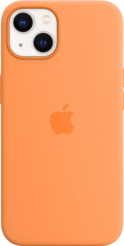 iPhone 13 silikonfodral med MagSafe (marigold)
