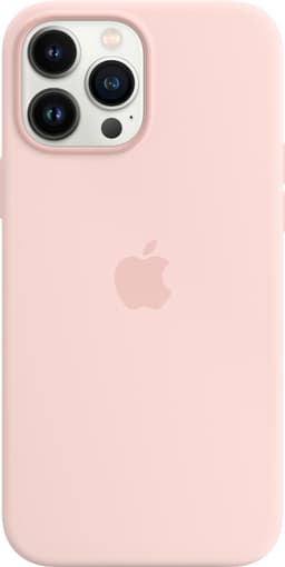 iPhone 13 Pro Max silikondeksel med MagSafe (krittrosa)