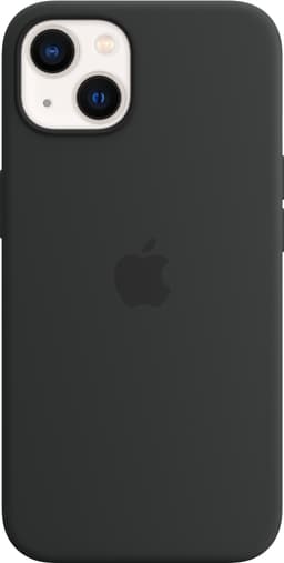 iPhone 13 silikonfodral med MagSafe (midnight)
