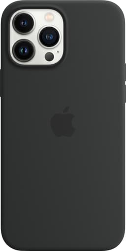 iPhone 13 Pro Max silikonikuori MagSafella (keskiyönsininen)