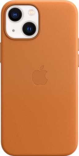 iPhone 13 mini skinndeksel med MagSafe (gyllenbrun)