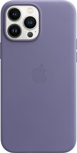 iPhone 13 Pro Max nahkakuori MagSafella (syreeninlila)
