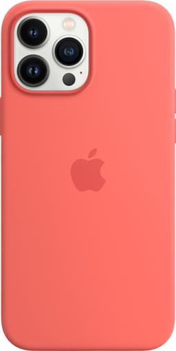 iPhone 13 Pro Max silikonikuori MagSafella (ruusumanteli)