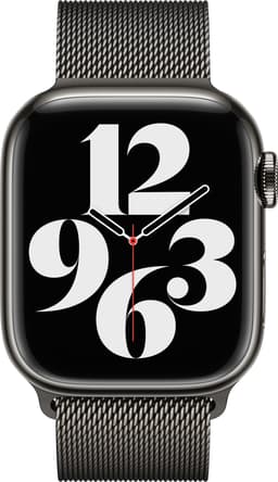Apple 41 mm milanolaisranneke (grafiitti)