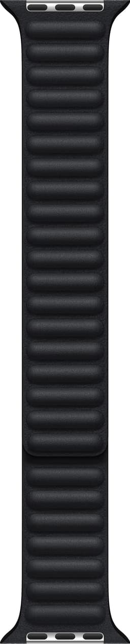 Apple 45 mm Leather Link rem M/L (midnight)