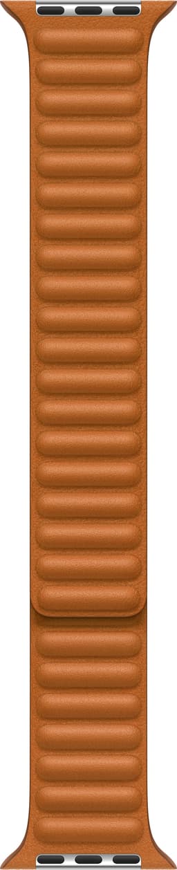 Apple 41 mm Leather Link rem S/M (golden brown)