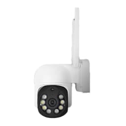 Övervakningskamera PTZ Wifi utomhuskamera Vit