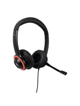 V7 HU540E, Headset, Headset, Kontor/Callcenter, Sort, Rød, Sort, Kina