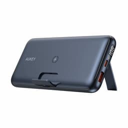 Aukey Powerbank PB-WL03S 20000 mAh, Trådløs, Sort, 22,5 W