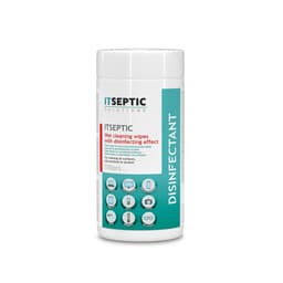 ITSEPTIC Overfladedesinfektion Vådservietter Mellem Klorid 13,5x15cm 100stk.