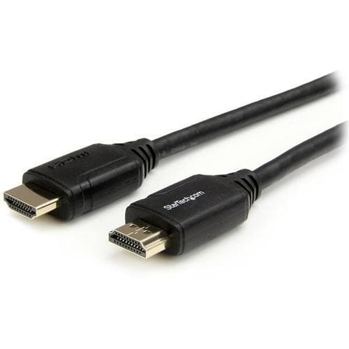 StarTech.com HDMM1MP, 1 m, HDMI Type A (Standard), HDMI Type A (Standard), 3840 x 2160 pixel, Sort