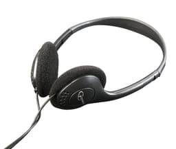 Gembird MHP-123 Stereohodetelefoner med volumkontroll 3,5 mm, svart,