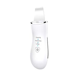 Ansiktsrengörare för peeling med ultraljudsvibration Vit