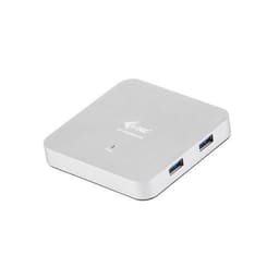 i-tec Metal U3HUBMETAL4, USB 3.2 Gen 1 (3.1 Gen 1) Type-A, USB 3.2 Gen 1 (3.1 Gen 1) Type-A, 5000 Mbit/s, Hopea, Metalli, 0,9 m