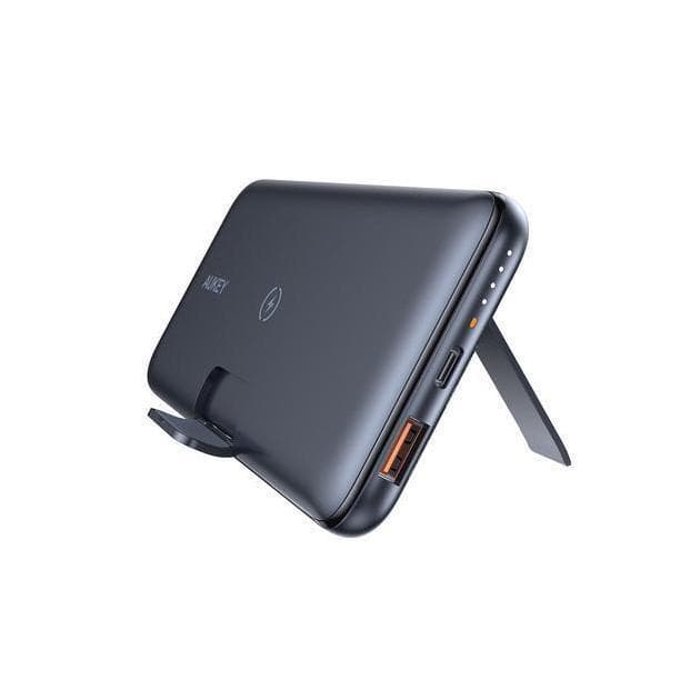 Aukey Power bank PB-WL02 10000 mAh, Trådlös, Svart, 20 W