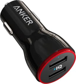 Anker PowerDrive 2 24W Dual USB billader (sort)